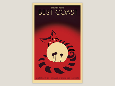 Best Coast Concert Poster