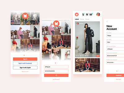 Fashion app app app design appdesign design fashion fashion app fashionapp figma grafician minimal minimalist proposal simple ui uidesign