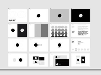 Logo guidelines template - freebie! affinity affinitydesigner black white brandidentity branding circle design download grafician graphic design logo logo guidelines logodesigner logotype minimal minimalist resources simple vector