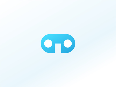 ROBOVR symbol branding design grafician icon logo logo design logodesigner minimal minimalist simple symbol symbol icon vector vr vr logo