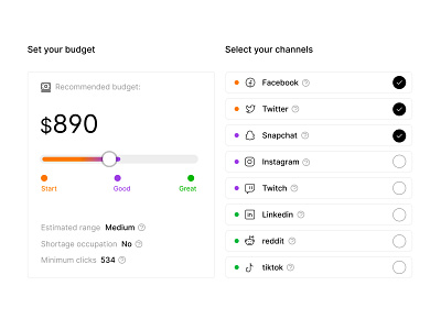 Social media jobs app 03 app design figma figmadesign grafician jobs minimal minimalist simple ui uidesign uxuidesign visual design