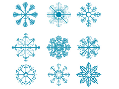 Snowflake ice crystals business design ice ice crystals icon illustration inspiration line art studio vector winter