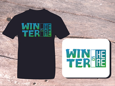 Winter is Coming T shirt Design