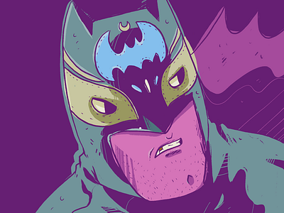Mexican Batman batman comics dc illustration
