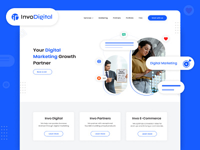 Invo Digital Agency website