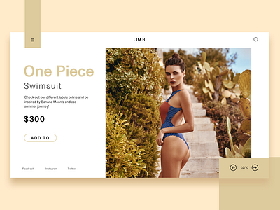 SWIMSUIT WEB ui ux web design 品牌 图标 平面 插图 设计