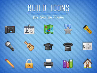 Build Icons for DesignKindle 48px designkindle icons png