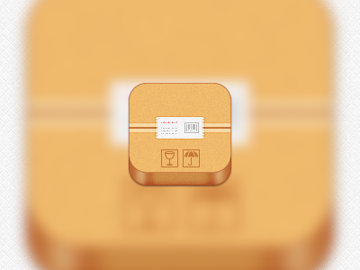 Carton iOS Icon box carton galaxicons icon ios iphone