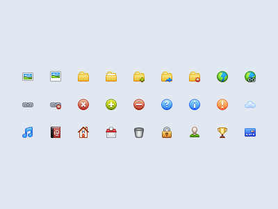 16px Iconset v1