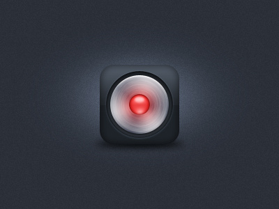Record iOS Icon 114px icon ios ipad iphone record