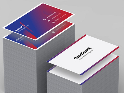 Business card- GradientX