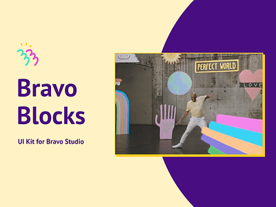Bravo Blocks 👏 blocks bravo bravoblocks bravostudio figma madewithbravo mobile app native app prototype ui uikit ux
