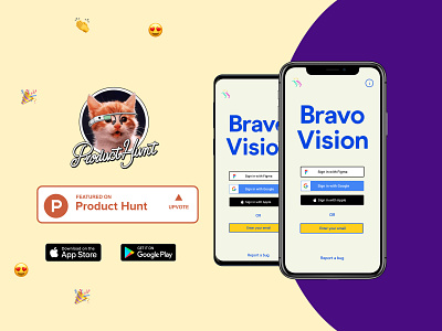 Introducing ... Bravo Vision! bravostudio figma madewithbravo native app prototype ui ux