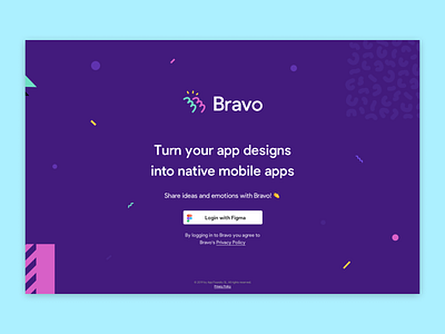 Bravo Studio Login app bravo bravostudio design figma mobile native app prototype ui ux