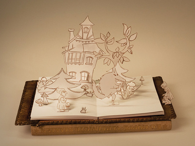 Méli Mélo - Analogue Papercut Stopmotion Animation