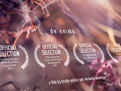 de anima. shortfilm animation austria burning close up design experimental festival film materials nomination short short film