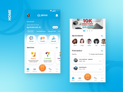 Jenius Mobile Application Revamp app design application design application ui bank bank app banking banking app case study clean ui financial financial app jenius ui case study ui design ui ux uidesign ux case study ux design ux process uxdesign