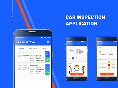 Car Inspection Application app app design car app car inspection car interface card ui design form ui inspection app ui ui ux ui design ui designer uidesign uiux ux ux design ux process