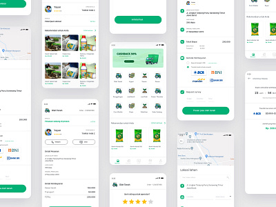 farm service agriculture app ecommerce farm farming mobile mobile app mockup order petani rent rental rice service uidesign uxdesign