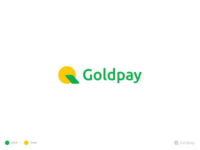 goldpay branding digital gold goldpay logo startup wallet