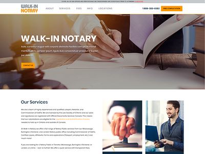 Walk Notary branding design graphic design logo typography ui ux