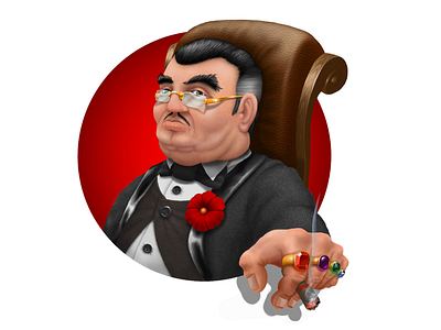 Mafia Boss illustration