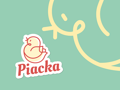Piacka - Online Marketplace branding graphic design illustration logo