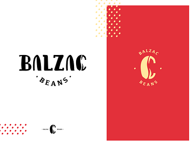 Balzac Beans - Café logo branding design graphic design logo