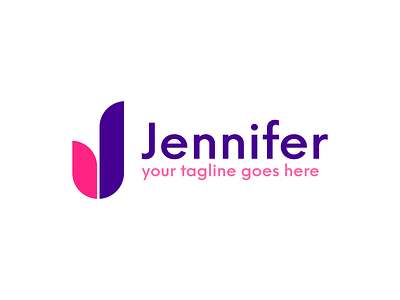 Jennifer (given name) branding design logo