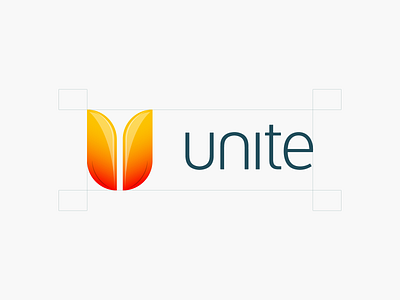 Unite branding design icon logo
