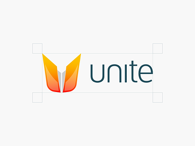 Unite branding design icon logo