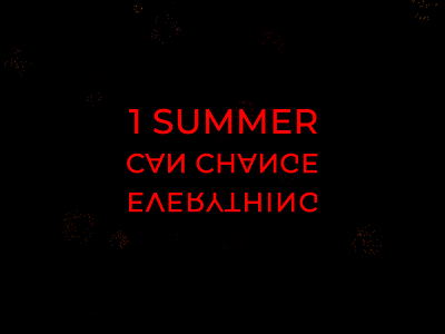 One summer can change everything netflix russia strangerthings type typography