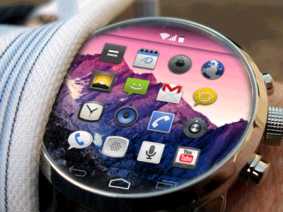 Android Watch android gif watch