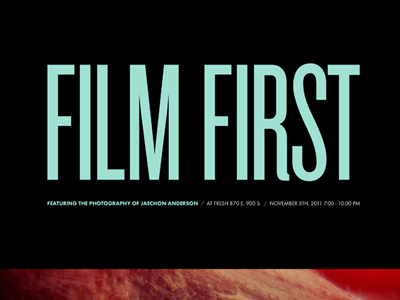 Film First arch futura knockout photo