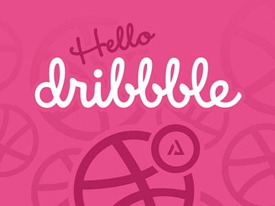 Hello Dribbble! branding design esports esports logo flat graphic design hello hello dribbble illustration mascot logo minimal minimalist typography ui vector