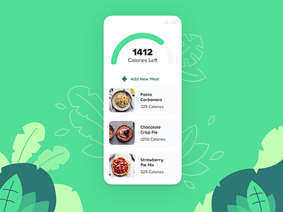 Food App Concept app brand branding clean design food green logo minimal minimalism mobile task ux white