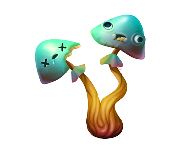 Poisonous Mushroom illustration