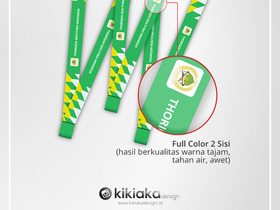 Lanyard Design branding design event events identity kikiaka logo organizer vector