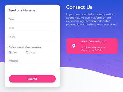 Contact Us | Daily UI Challenge #028 contact contact us daily 100 challenge dailyui form