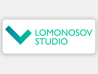 Lomonosov Studio Logo brand branding logo logo design
