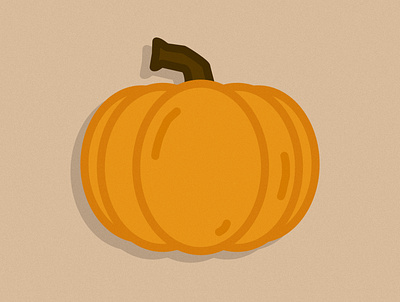 Little pumpkin flat design affinitydesigner design fall icon illustration