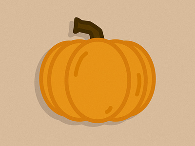 Little pumpkin flat design