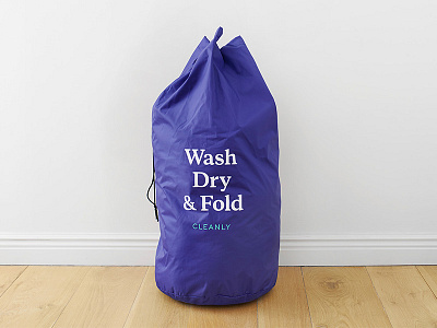 Custom Laundry Bag branding design product design