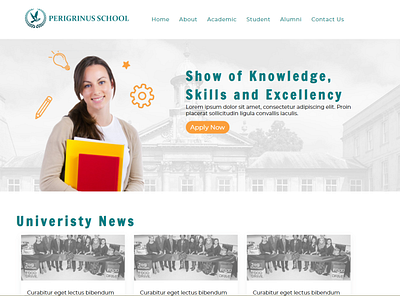 Perigrinus School - Web Design web design