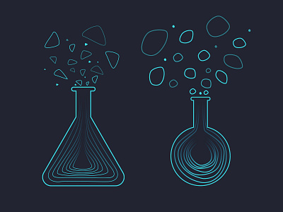 alchemy illustration vector