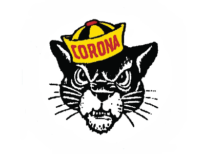 Corona Panthers Mascot cat high mascot modernization panther school