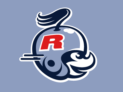 Richmond Roadrunners Logo Update cartoon character football mascot retro richmond roadrunners