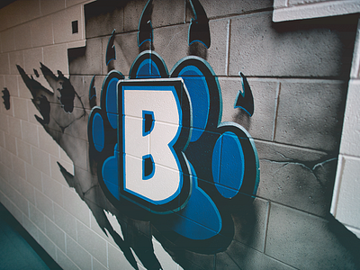 Brentwood Elementary bear bears brentwood elementary school friendly hall mascot usage wall