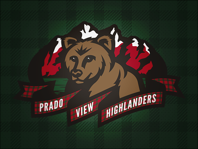 Prado View Highlanders bear bears elementary highlander highlanders kilt mascot plaid school