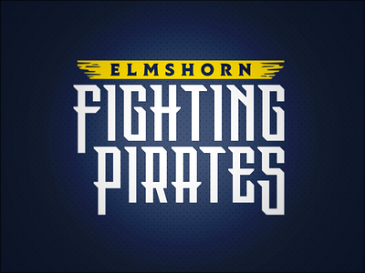 Elmshorn Fighting Pirates // Wordmark